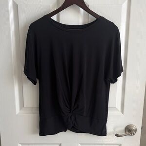 GAP Classic Black Twist Front Tee